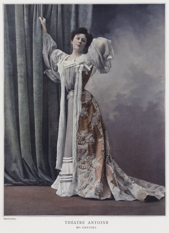 Jeanne Cheirel, attrice francese da Paul Boyer