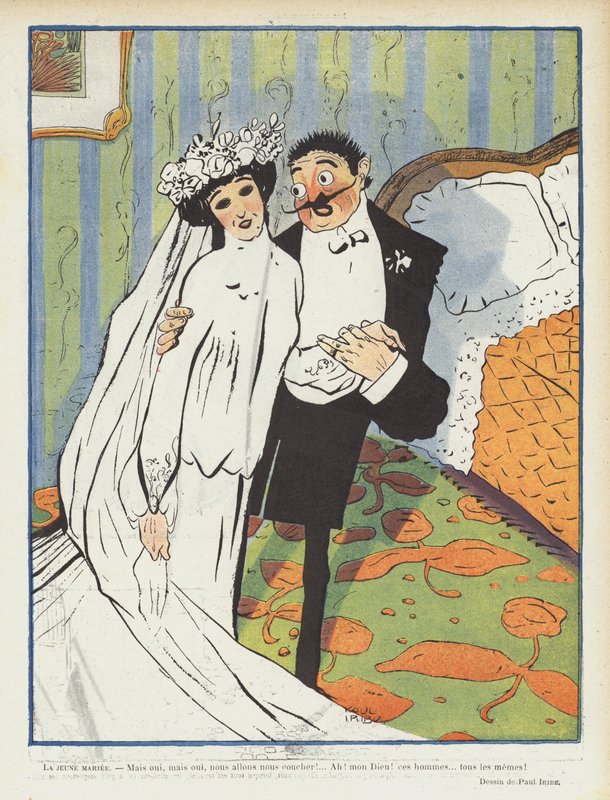 Illustrazione per Le Rire da Paul Iribe