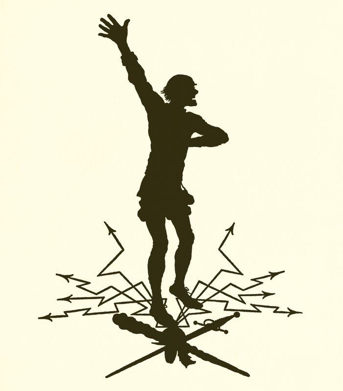 Sogno di una notte di mezza estate, silhouette da Paul Konewka