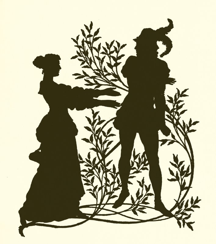 Sogno di una Notte di Mezza Estate, silhouette da Paul Konewka
