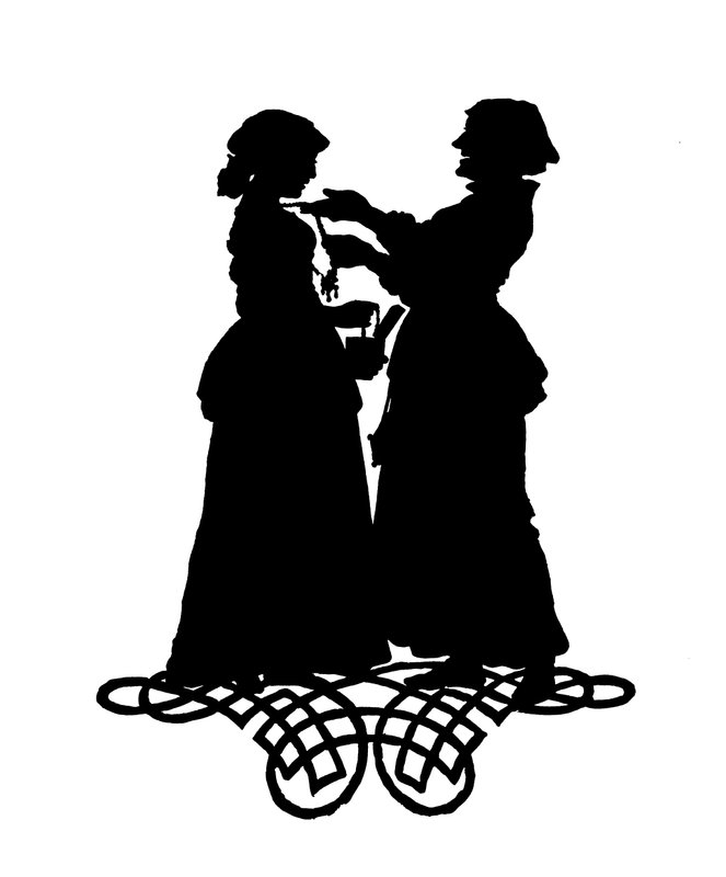 Marthe e Margarete (incisione) da Paul Konewka