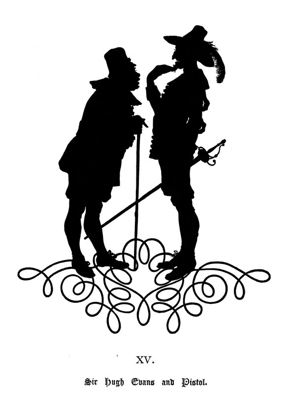 Sir Hugh Evans e Pistol da Paul Konewka