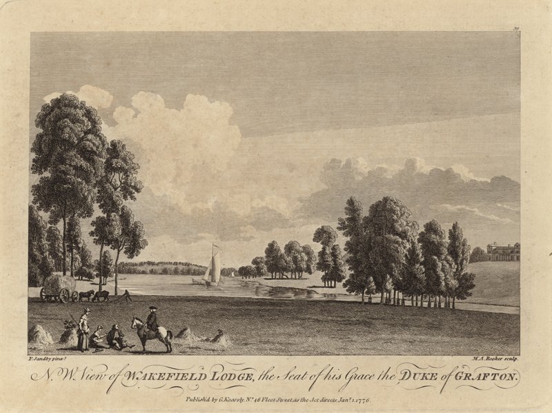 Wakefield Lodge da Paul Sandby