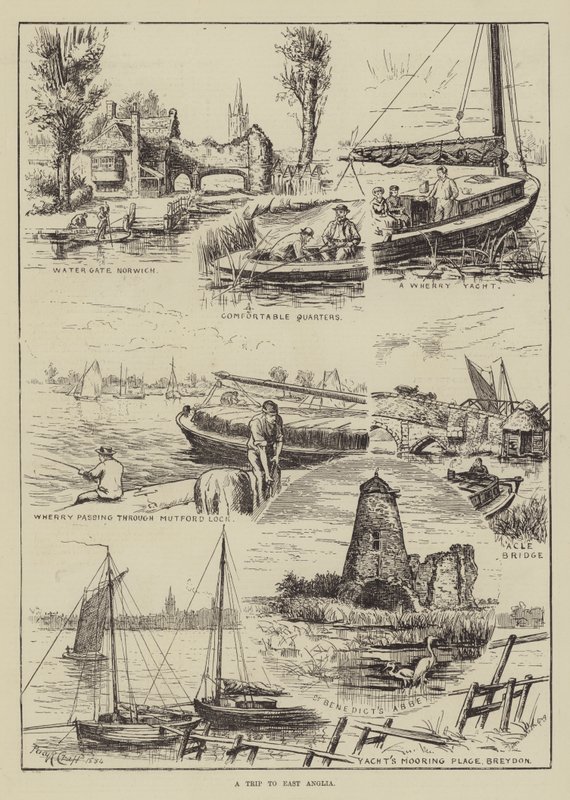 Un viaggio in East Anglia da Percy Robert Craft