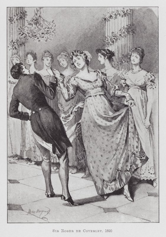 Danza: Sir Roger de Coverley da Percy Macquoid