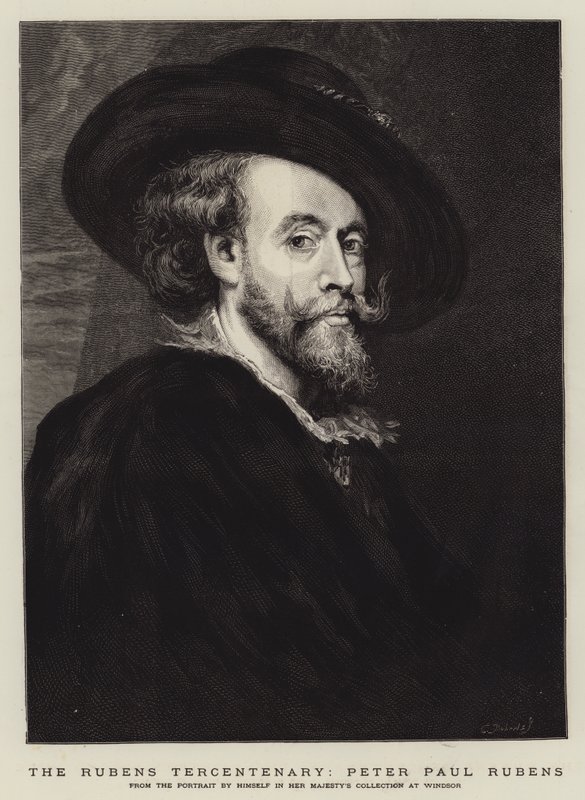 Il terzo centenario di Rubens, Peter Paul Rubens da Peter Paul Rubens