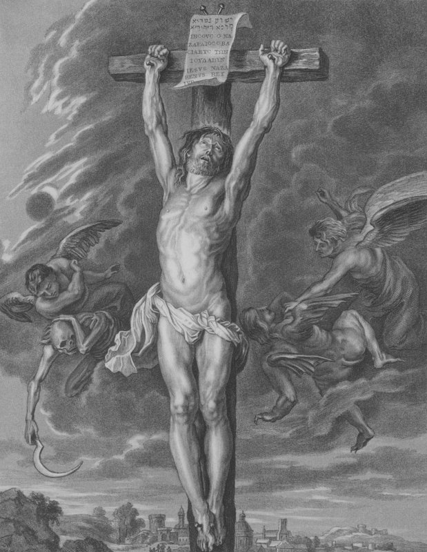 La Crocifissione, Matteo 27, Versi 30-54 da Peter Paul after Rubens