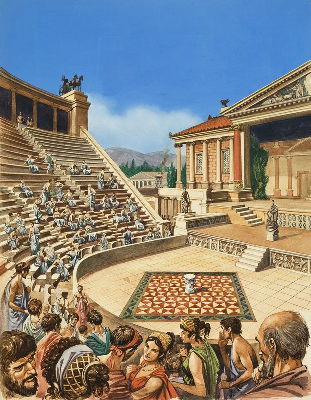 Teatro greco da Peter Jackson