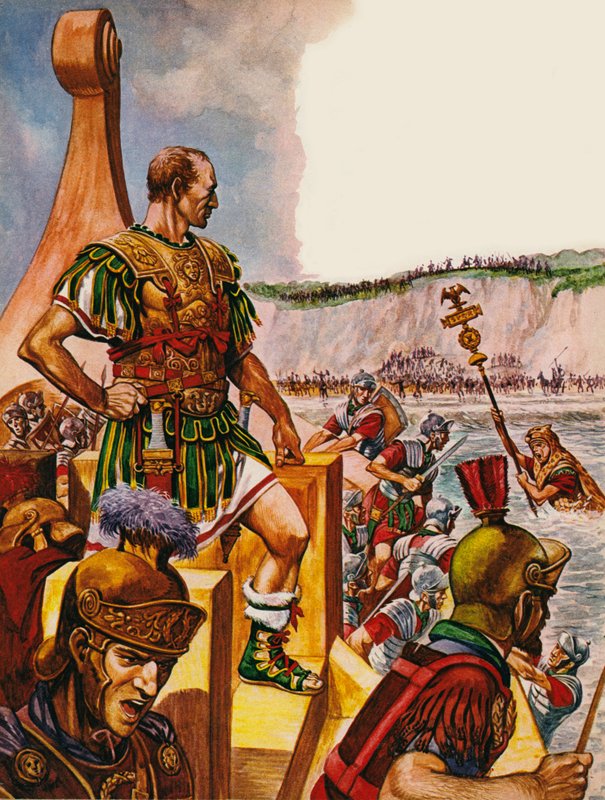 Giulio Cesare invade la Britannia da Peter Jackson