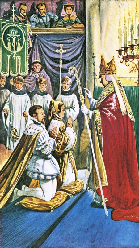 La regina Maria che sposa il principe Filippo di Spagna da Peter Jackson