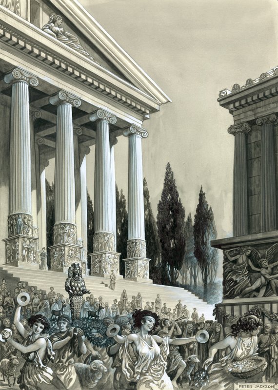 Tempio di Diana a Efeso da Peter Jackson