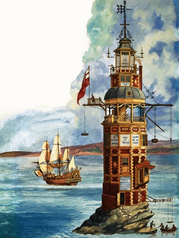 Il primo faro di Eddystone da Peter Jackson