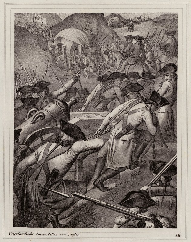 Guerra di successione spagnola da Peter Johann Nepomuk Geiger