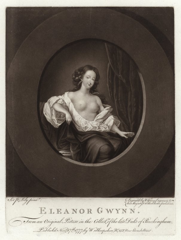 Ritratto di Nell Gwyn da Peter Lely