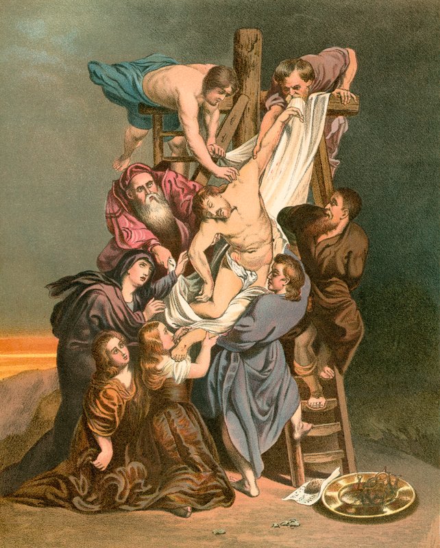 La discesa dalla croce da Peter Paul Rubens