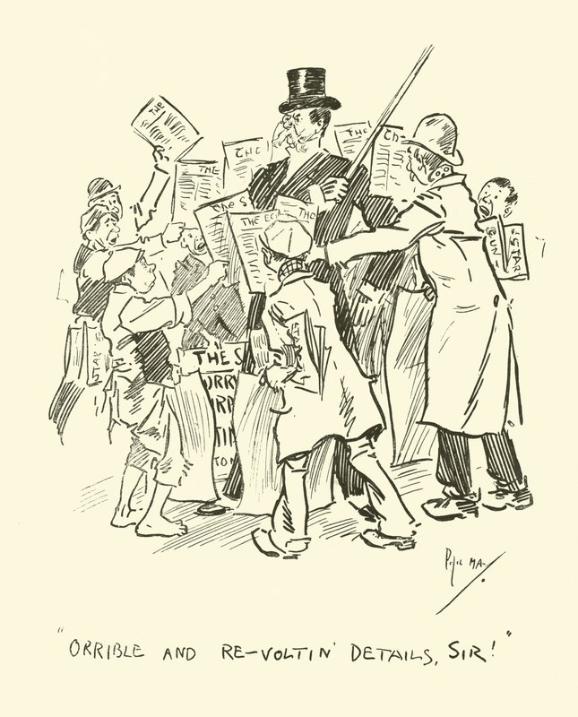 Illustrazione per Phil Mays Gutter-Snipes da Phil May
