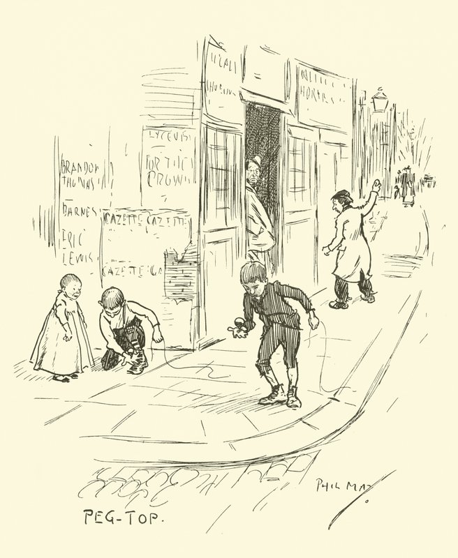 Illustrazione per Phil Mays Gutter-Snipes da Phil May
