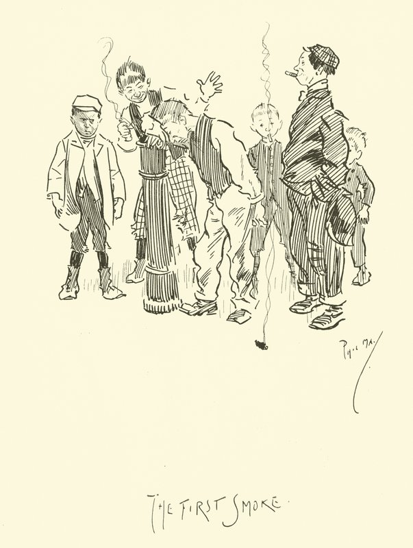 Illustrazione per Phil Mays Gutter-Snipes da Phil May