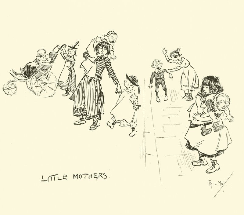 Illustrazione per Phil Mays Gutter-Snipes da Phil May