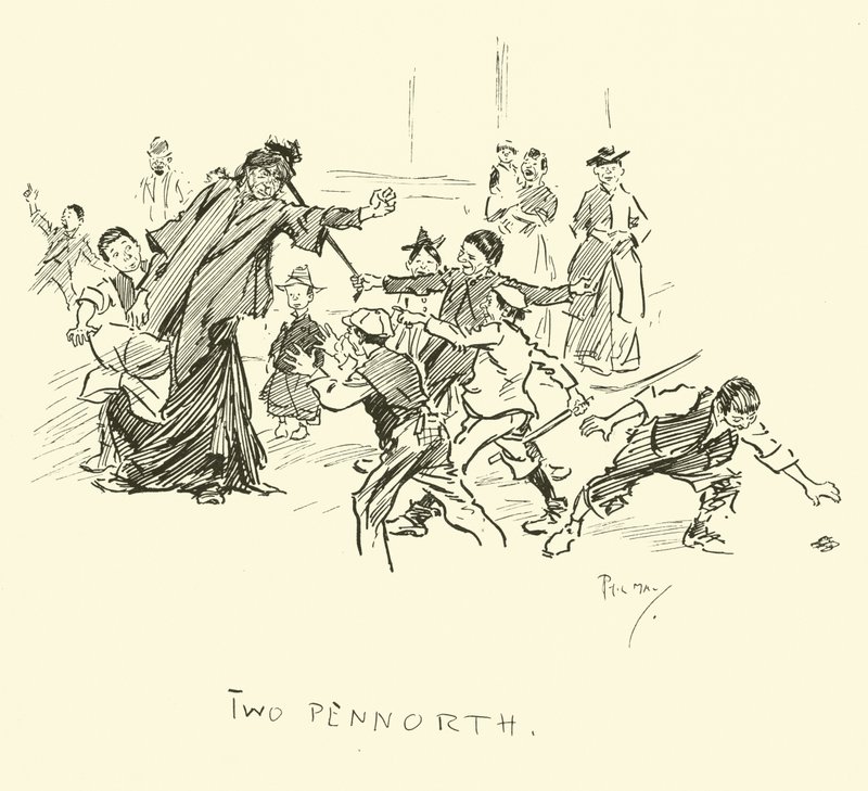 Illustrazione per Phil Mays Gutter-Snipes da Phil May