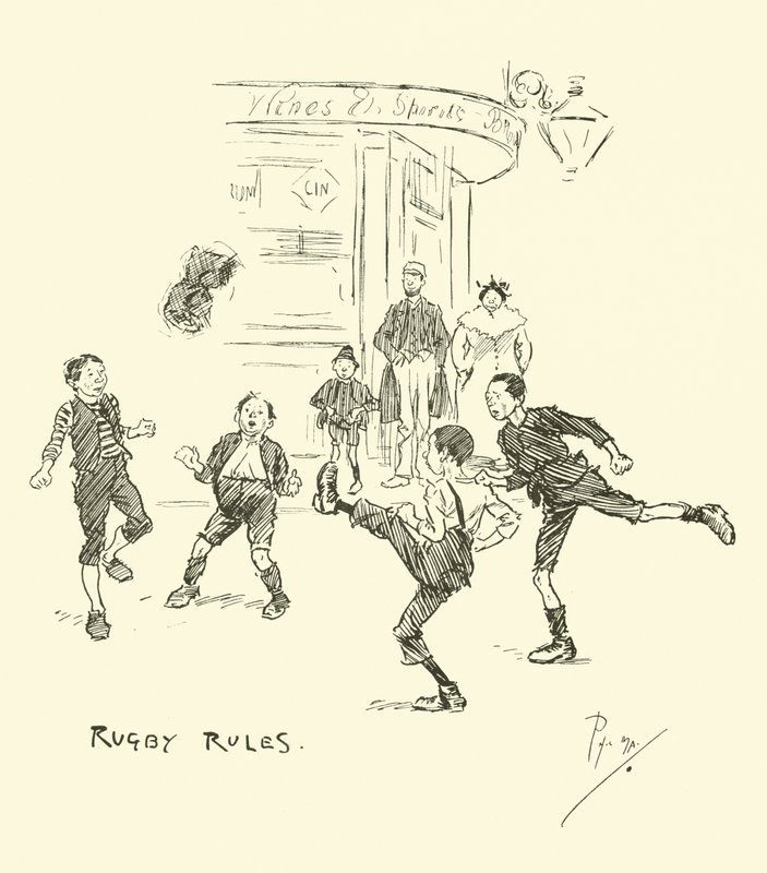 Illustrazione per Phil Mays Gutter-Snipes da Phil May