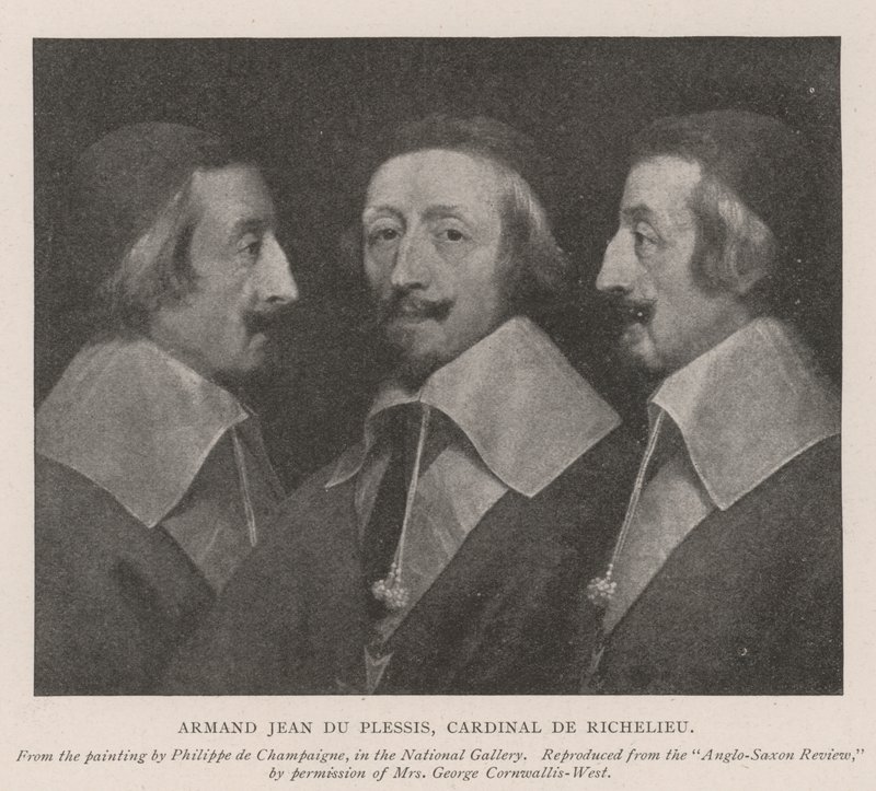 Armand Jean du Plessis, Cardinale di Richelieu da Philippe de Champaigne