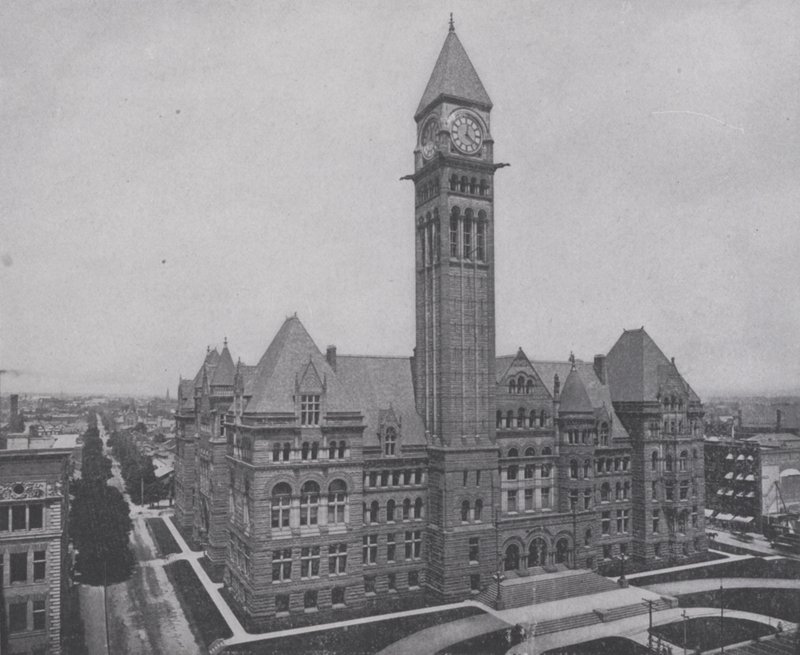 Municipio, Toronto (foto in b/n) da Photographer Canadian