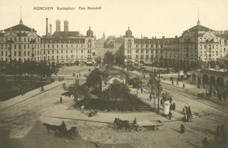 Karlsplatz Rondell, Monaco da Photographer German