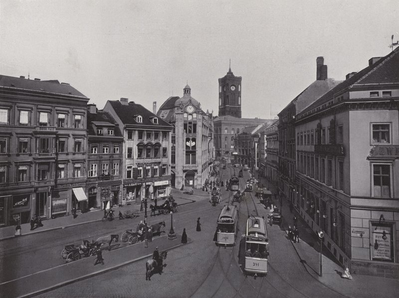 Molkenmarkt, Strada Spandauer e Municipio da Photographer German