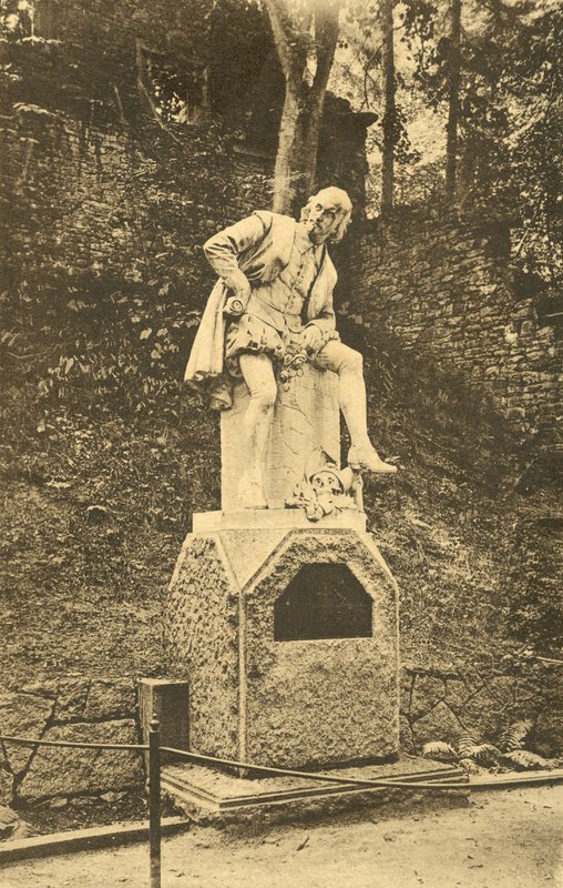 Monumento a William Shakespeare, Weimar da Photographer German