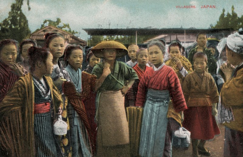 Abitanti di un villaggio in Giappone da Photographer Japanese