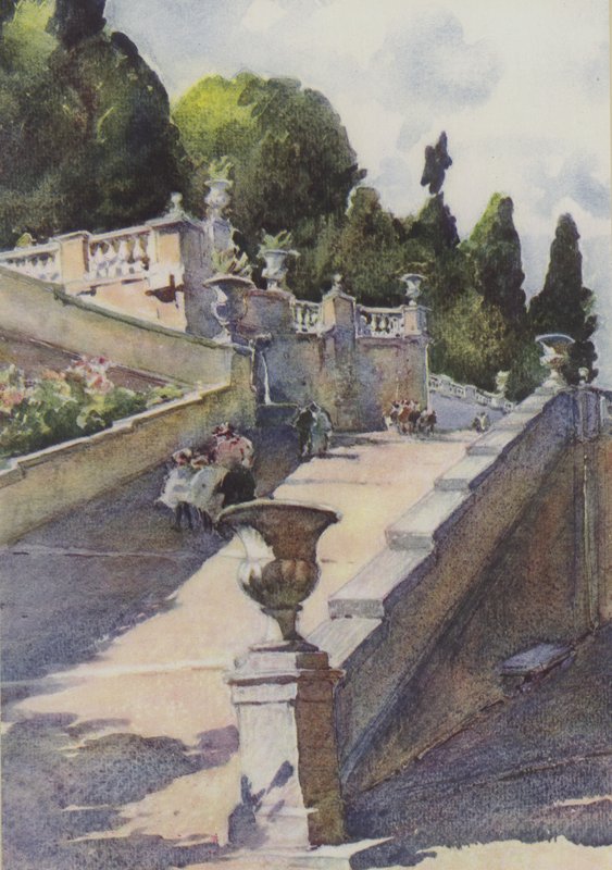 Frascati, Villa Torlonia da Pierre Vignal