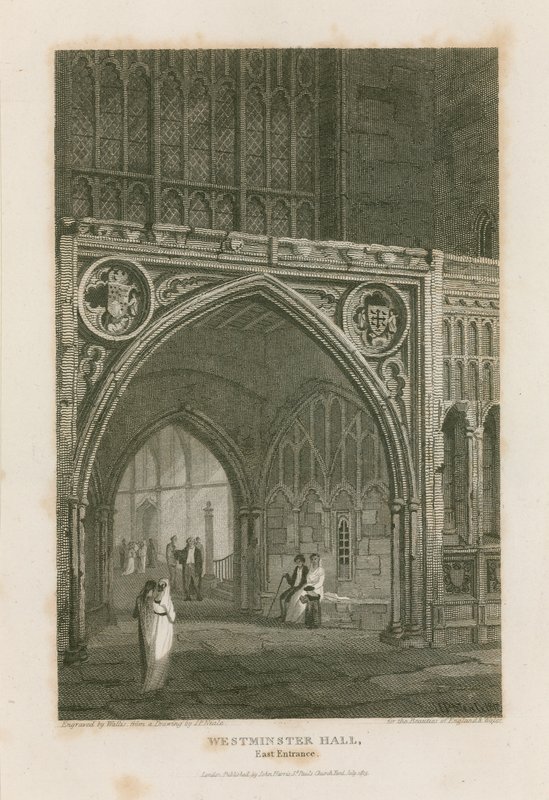 Westminster Hall da Pieter Jansz. Quast