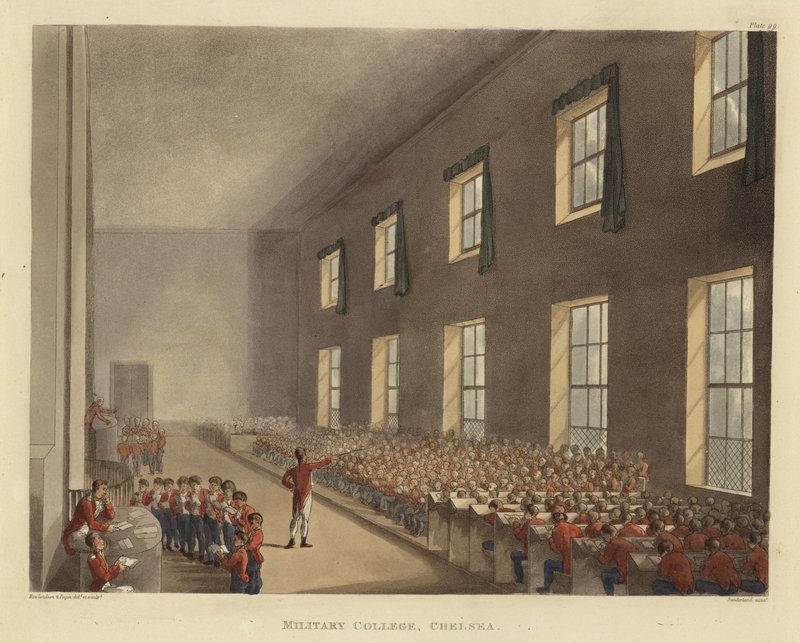 Collegio militare da Pugin and Rowlandson