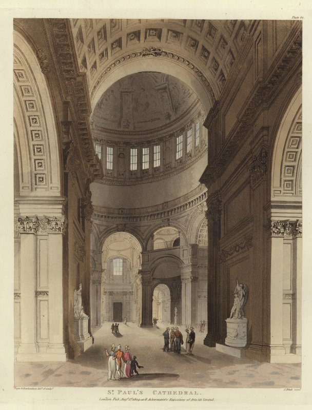 Cattedrale di San Paolo da Pugin and Rowlandson