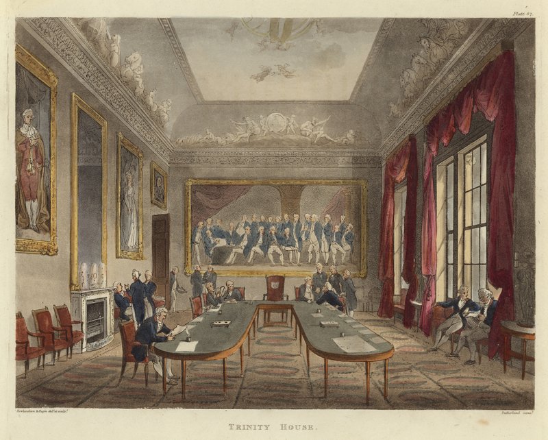 Trinity House da Pugin and Rowlandson