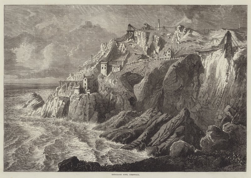 Miniera di Botallack, Cornovaglia da R. Dudley