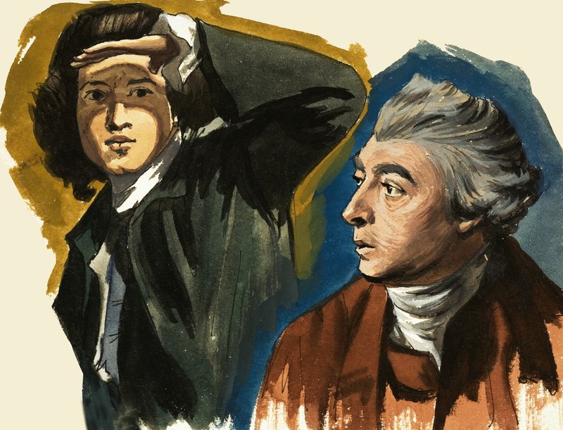Sir Joshua Reynolds e Thomas Gainsborough da Ralph Bruce