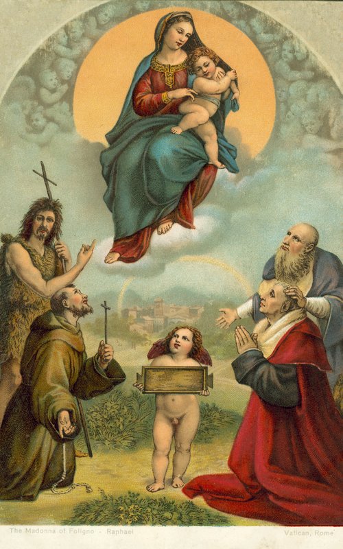 Madonna di Foligno da Raphael (1483 1520) (after)