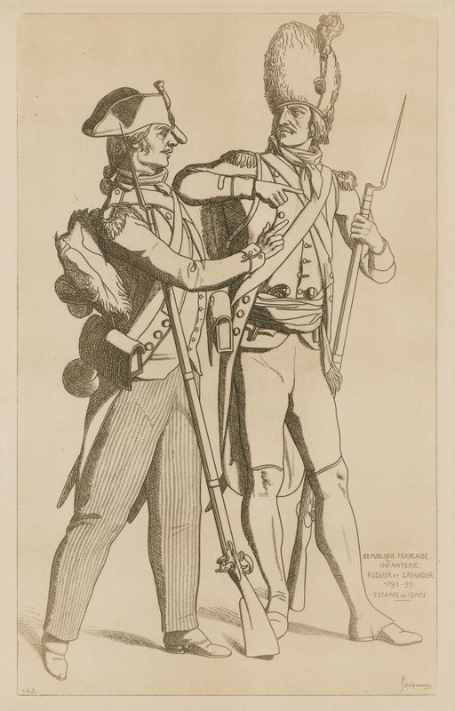 Fanteria della Repubblica Francese da Raphael Jacquemin