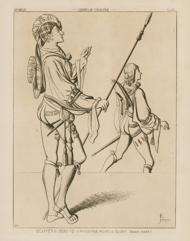 Scudieri, 1500-1515 da Raphael Jacquemin