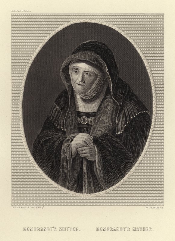 La Madre di Rembrandt da Rembrandt van Rijn