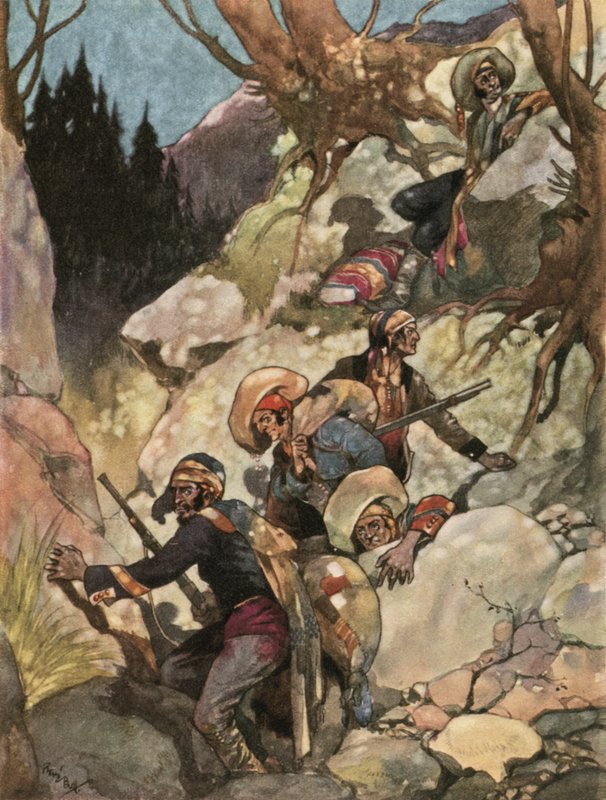 La Fuga dei Contrabbandieri da René Bull