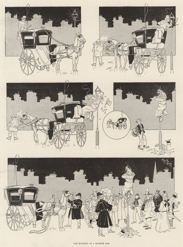 Il mistero di un cabriolet da René Bull