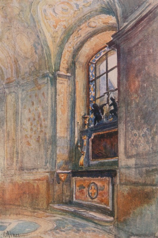 Altare nella cappella, Versailles da Rene Binet