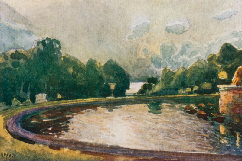 Bacino di Latona, Versailles da Rene Binet