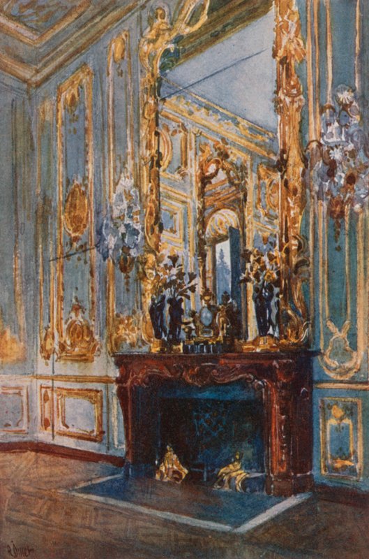 Sala interna di Luigi XV, Versailles da Rene Binet