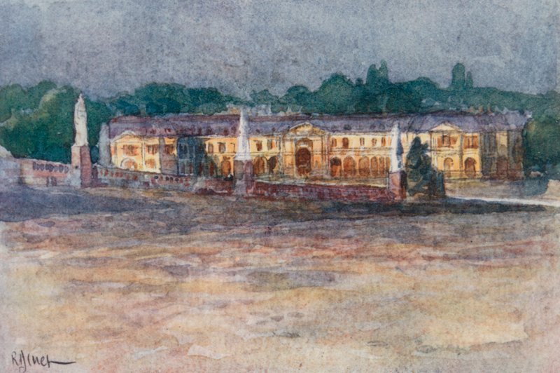 Le grandi scuderie, Versailles da Rene Binet