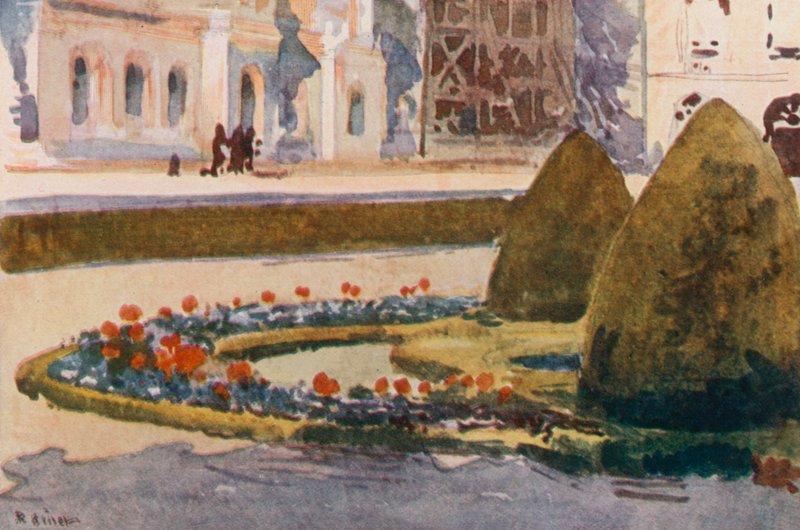 Parterre meridionale, Versailles da Rene Binet