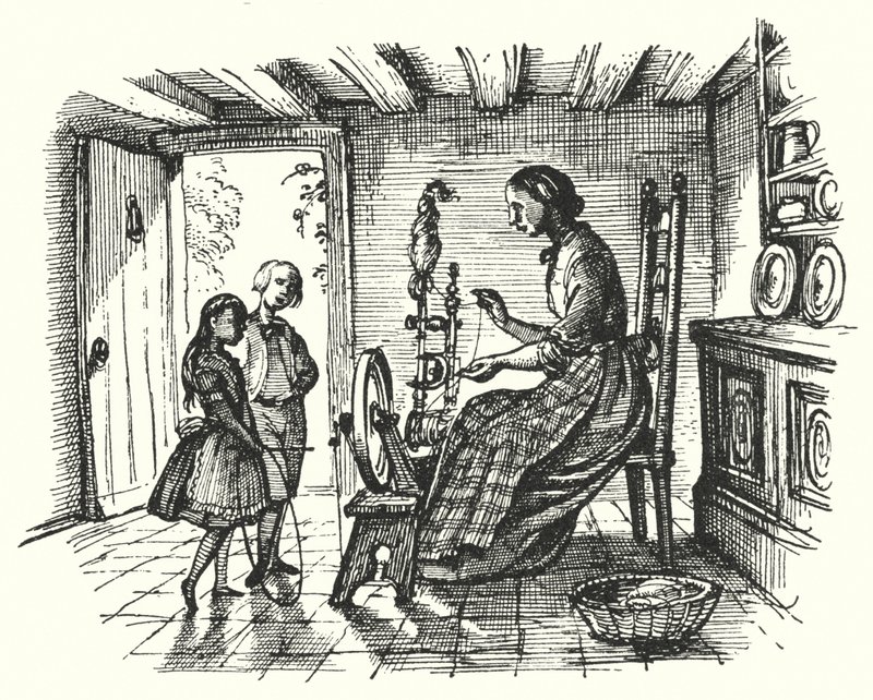 Hans Christian Andersen: Il lino da Rex (after) Whistler